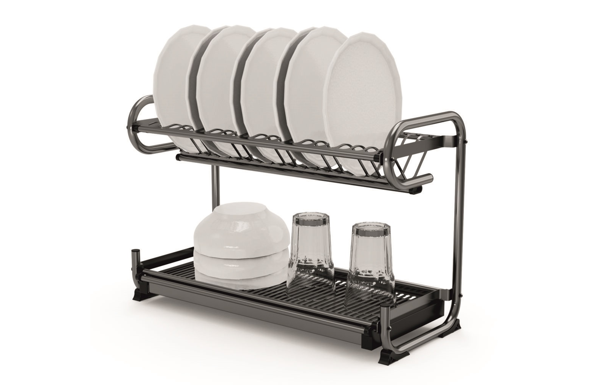 Uscator pentru vase ICKA228ВGG, gri  1